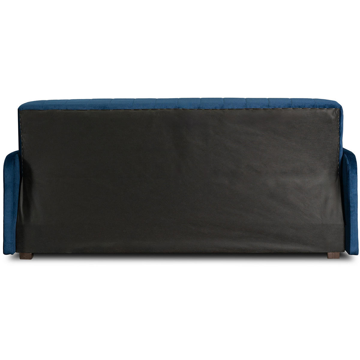 SCHLAFSOFA PORTO Samtstoff Marineblau - Blau, Holz/Textil (198/88/86cm) - makarowski meble