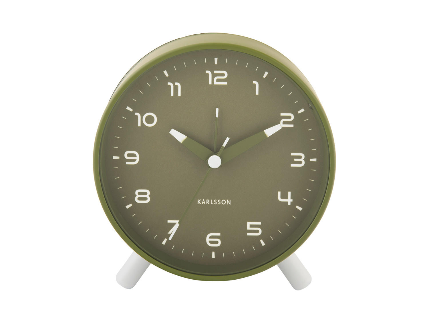 WECKER Orgullo 5/11/12 cm - Grün, Metall (11/12/5cm) - Karlsson
