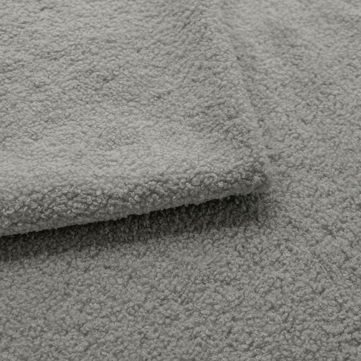 SCHLAFSOFA ALOO, Sofa mit Schlaffunktion und Bettkasten, Farbe: Hellgrau, Bouclé-Stoff - Hellgrau, Textil (248/88/105cm) - Sepro Meble