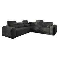 ECKSCHLAFSOFA Volare III, Seite: Links - Anthrazit, Holz/Textil (273/272cm) - MIRJAN24