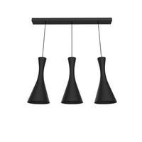 HÄNGELEUCHTE - Schwarz, Metall (20/100/120cm) - Lumicom