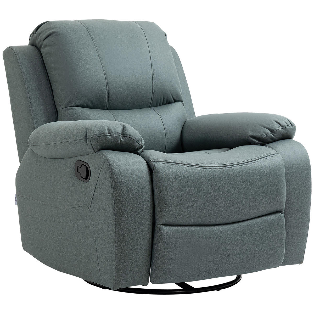 RELAXSESSEL DE-06448 135° neigbar, Schaukelfunktion Grün - Grün, Textil/Metall (100/98/93cm) - ComfortXL