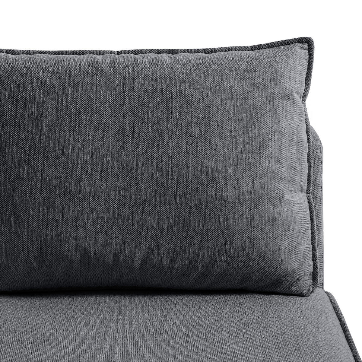 MODULLONGCHAIR - Grau, Textil (104/82/170cm) - home24