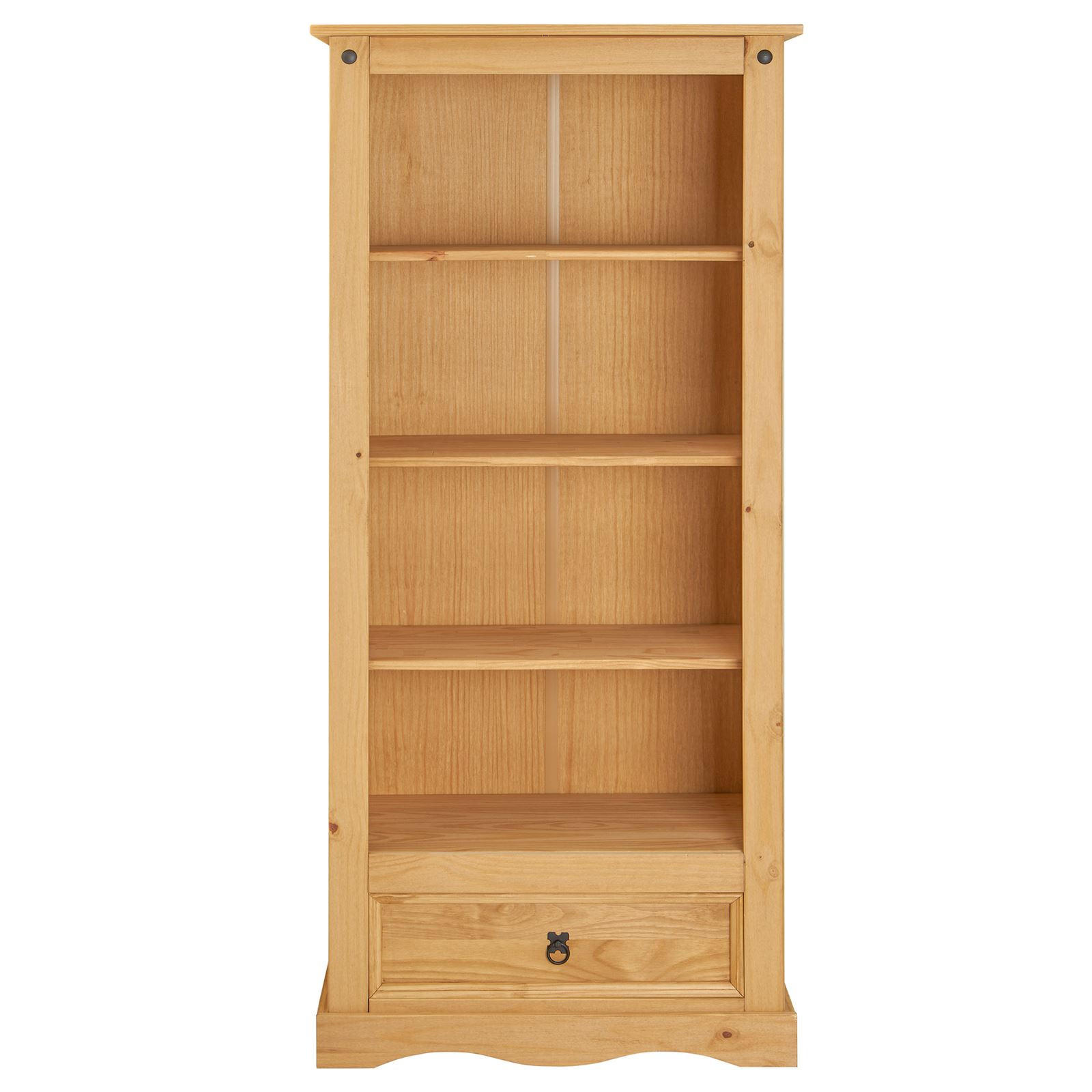 BÜCHERSCHRANK TEQUILA - Braun, Holz (80/174/44cm) - IDIMEX