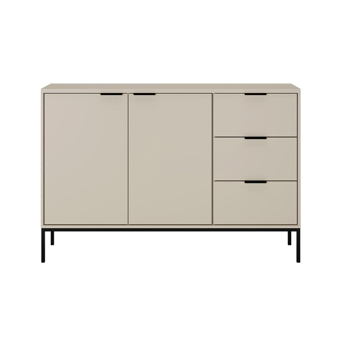 SIDEBOARD Seattle Kaschmir - Beige, Holzwerkstoff (150/100.4/40cm) - Petits-meubles