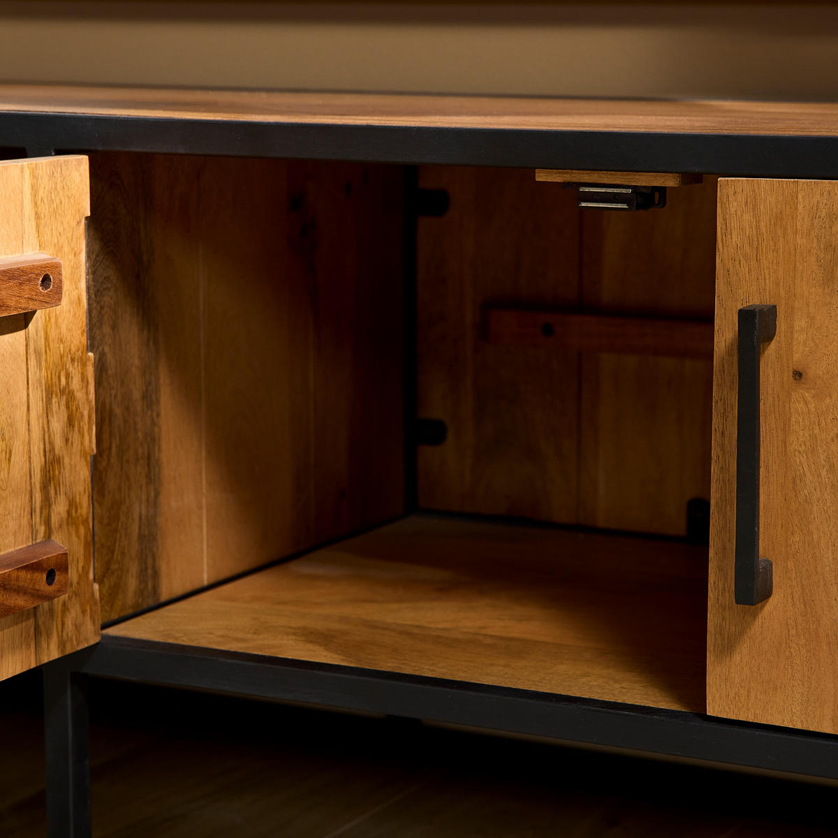 TV-MÖBEL Denver Braun 45/240/50 cm - Braun, Holz (240/50/45cm) - Starfurn