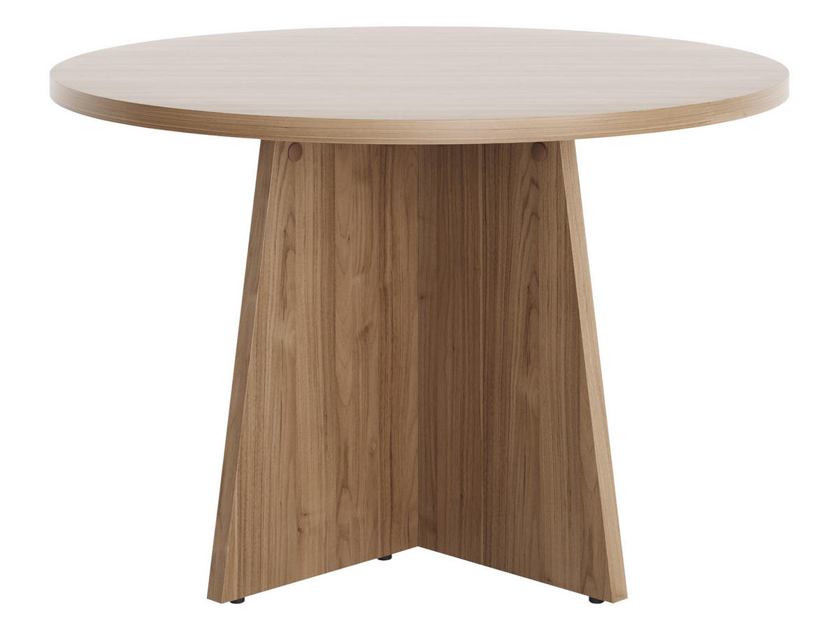 MĂSUȚĂ PENTRU CAFEA Aurena AU07 - culoare lemn de nuc, compozit lemnos (76/76/47cm) - MIRJAN24