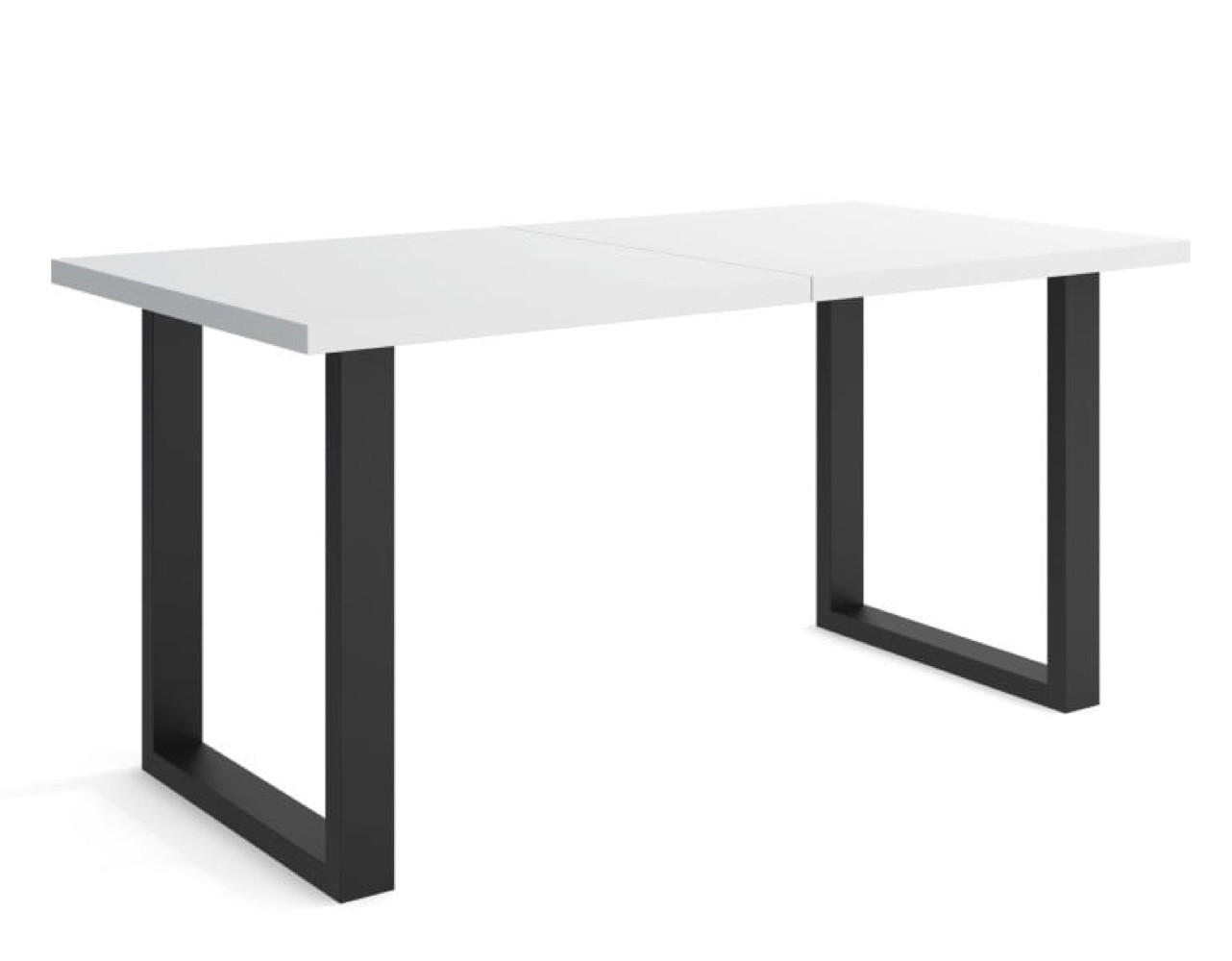 TISCH Weiss 240 Ausziehbar - Weiß, Holzwerkstoff (140/80/76cm) - Sepro Meble