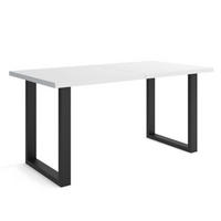 TISCH Weiss 240 Ausziehbar - Weiß, Holzwerkstoff (140/80/76cm) - Sepro Meble