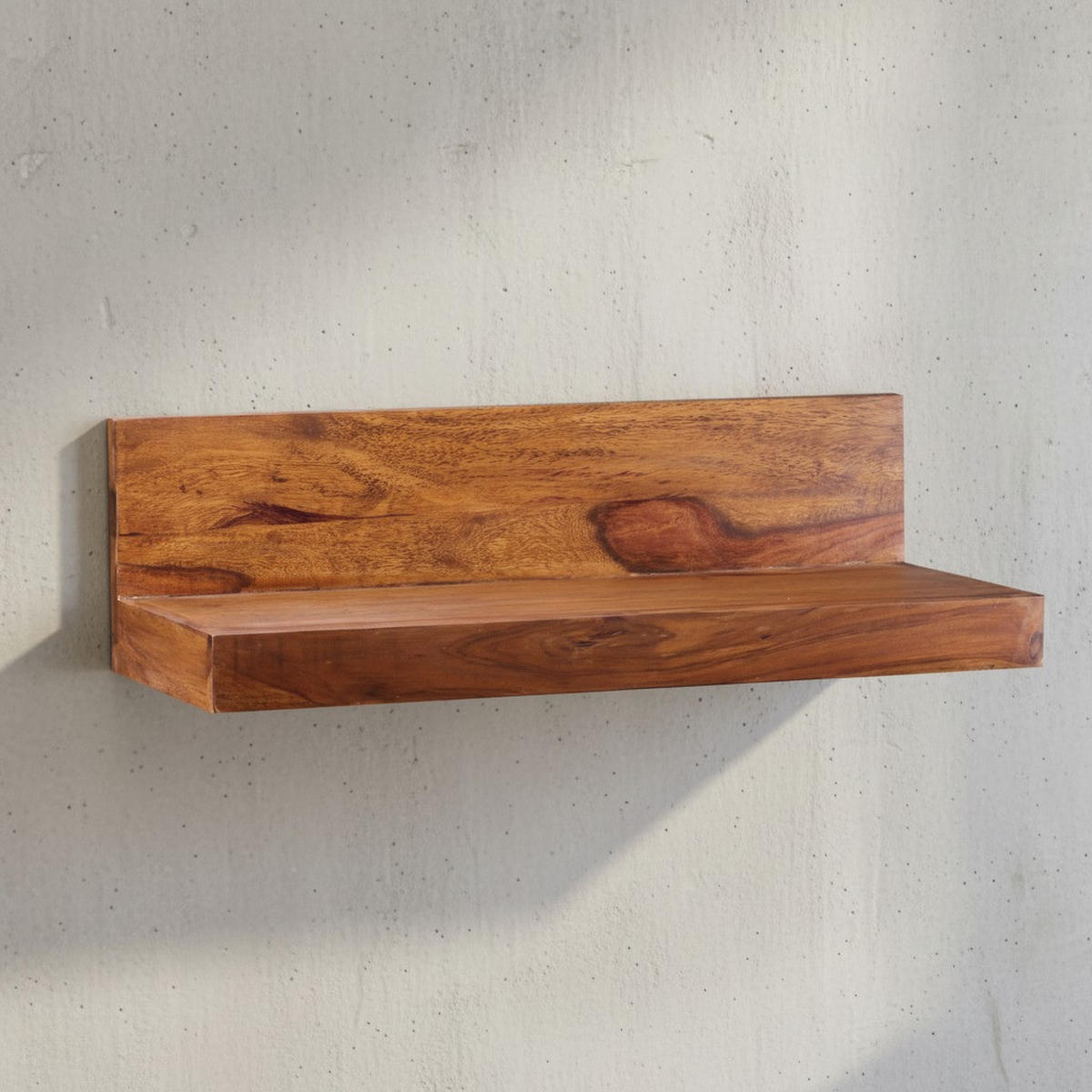 WANDREGAL NAKO Massivholz Flexibles Design Landhausstil, Braun 60x23x17 cm - Braun, Holz (60/17/23cm) - KADIMA DESIGN