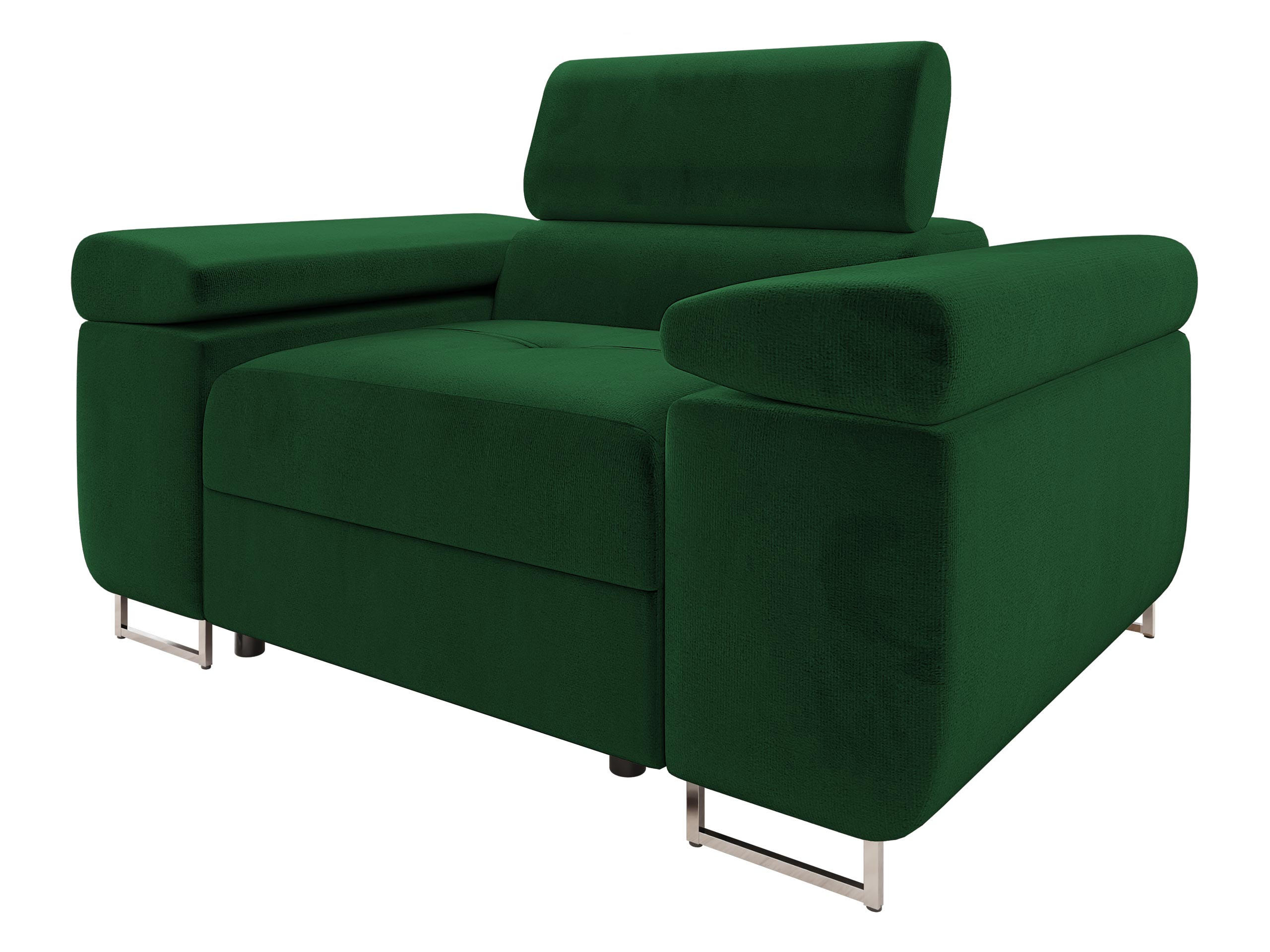 SESSEL Torezio - Grün, Holz/Textil (134/90/102cm) - MIRJAN24