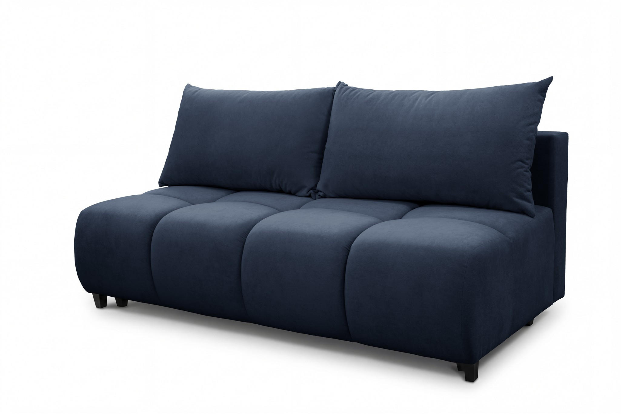 SCHLAFSOFA Xenio Mit Schlaffunktion - Dunkelblau, Holzwerkstoff/Textil (196/103/100cm) - Fun Möbel