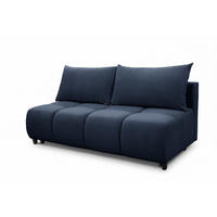 SCHLAFSOFA Xenio Mit Schlaffunktion - Dunkelblau, Holzwerkstoff/Textil (196/103/100cm) - Fun Möbel