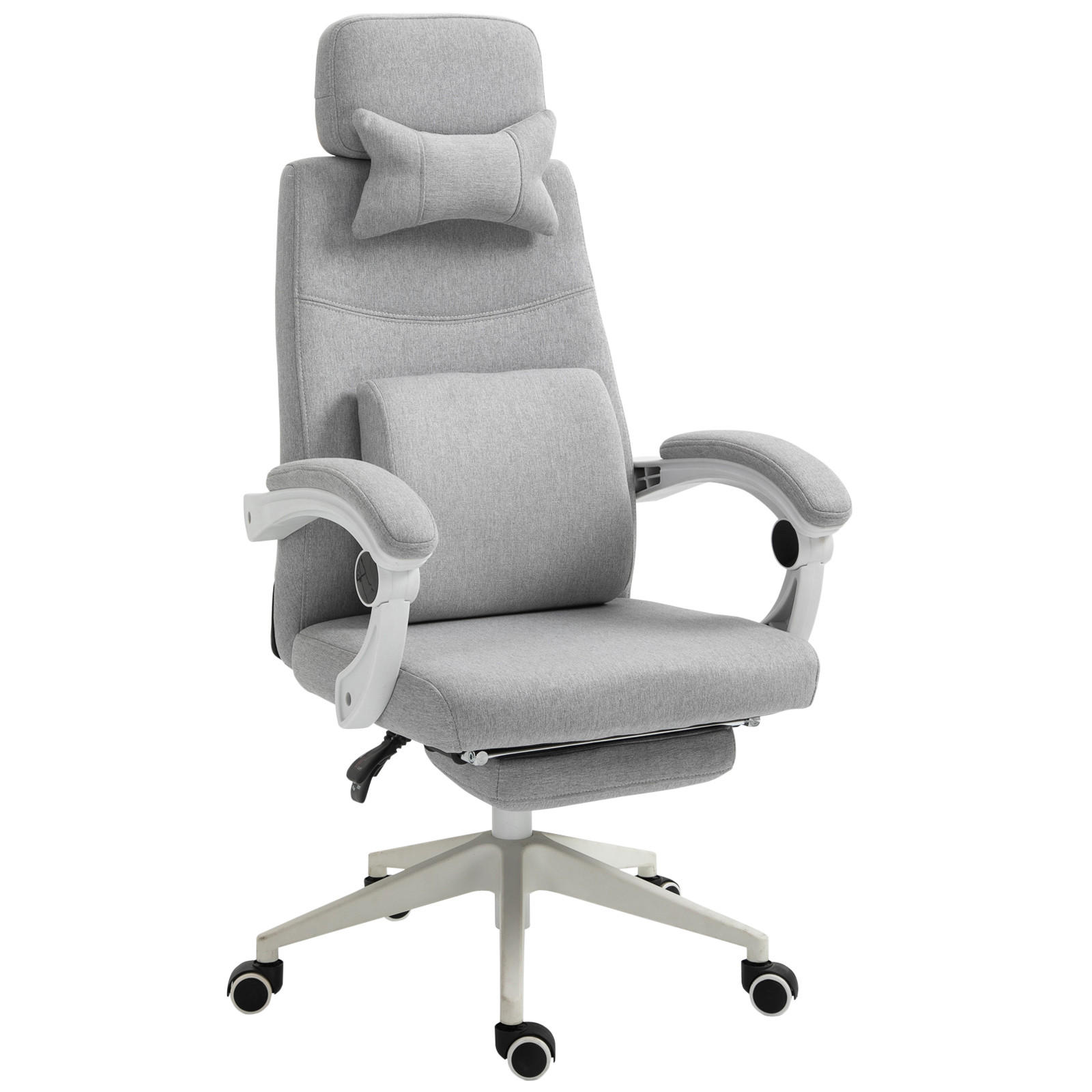 BÜROSTUHL Grau - Grau, Textil (68/62/127cm) - Jamb