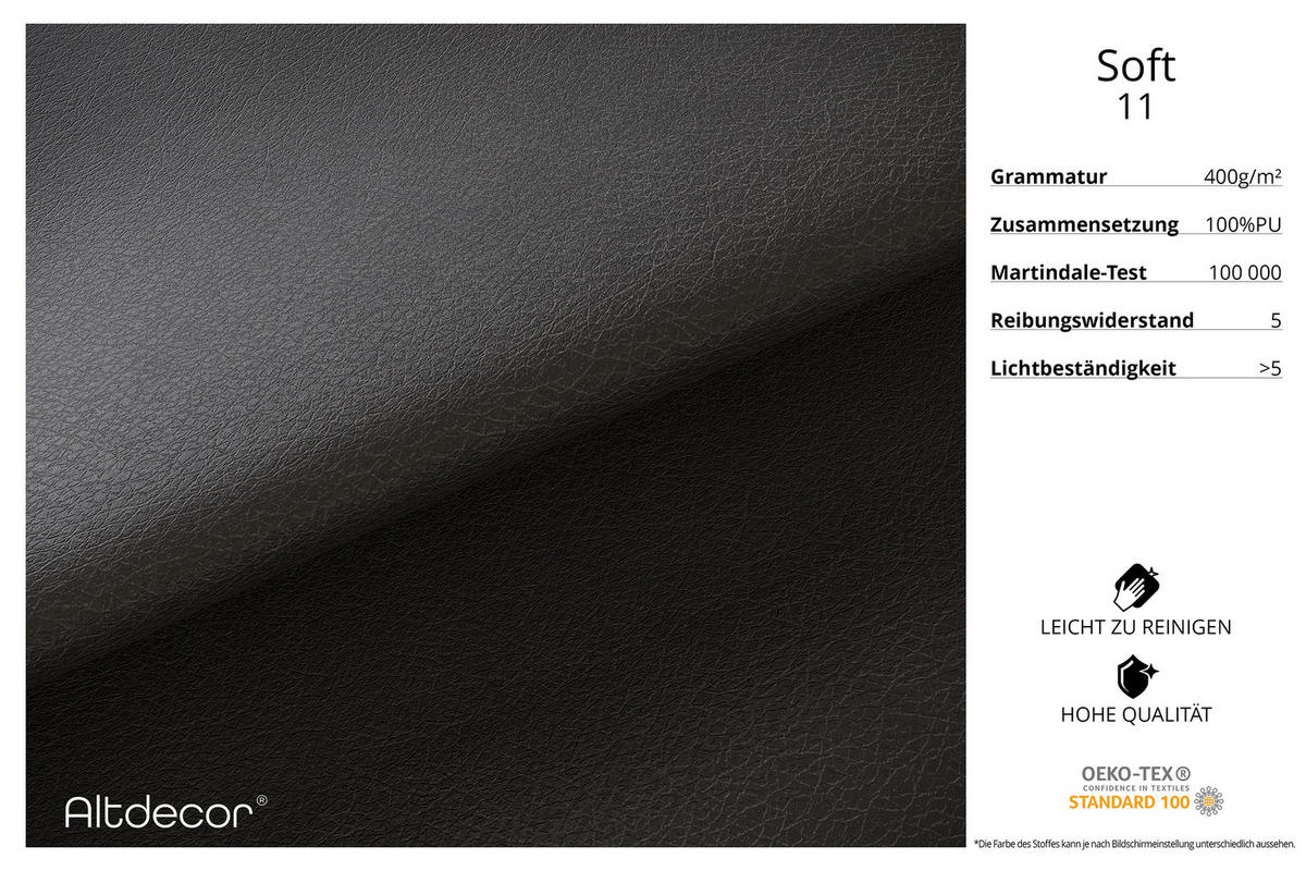 POLSTERBETT mit Bettkasten und Lattenrost, Bett mit Matratze H3/H4 - ENZO7 120x200 Schwarz Kunstleder - Schwarz Hochglanz, Holzwerkstoff/Textil (120/200cm) - ALTDECOR