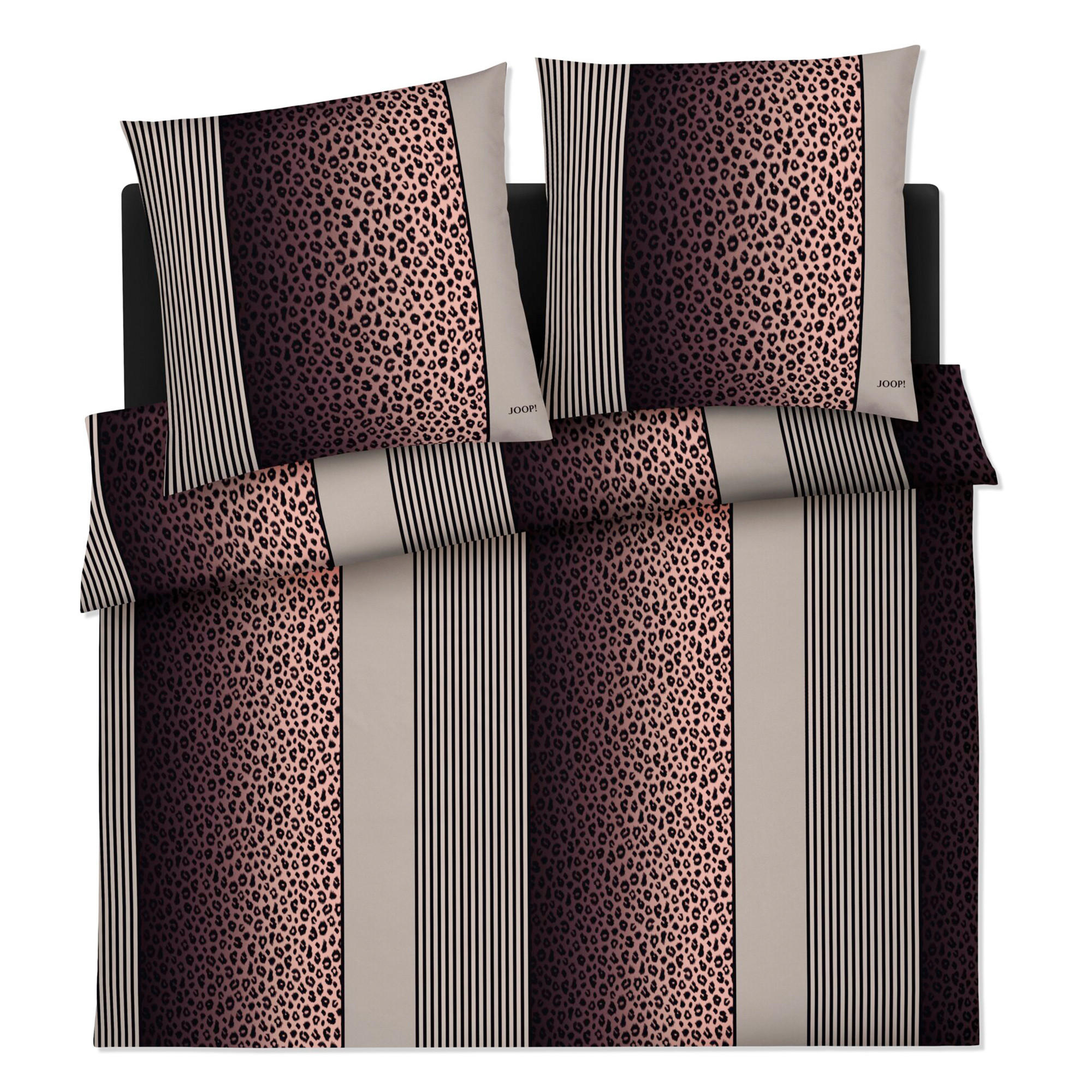 BETTWÄSCHE LEO 4112 TAUPE - 09 - Braun, Textil (200/220cm) - Joop!