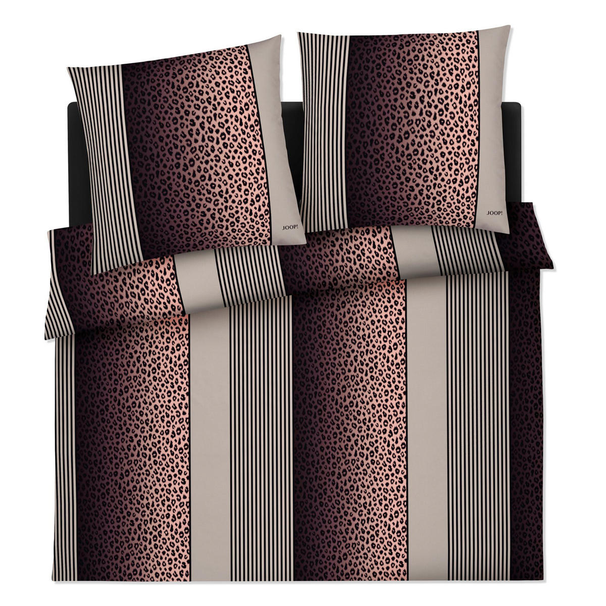 BETTWÄSCHE LEO 4112 TAUPE - 09 - Braun, Textil (200/220cm) - Joop!