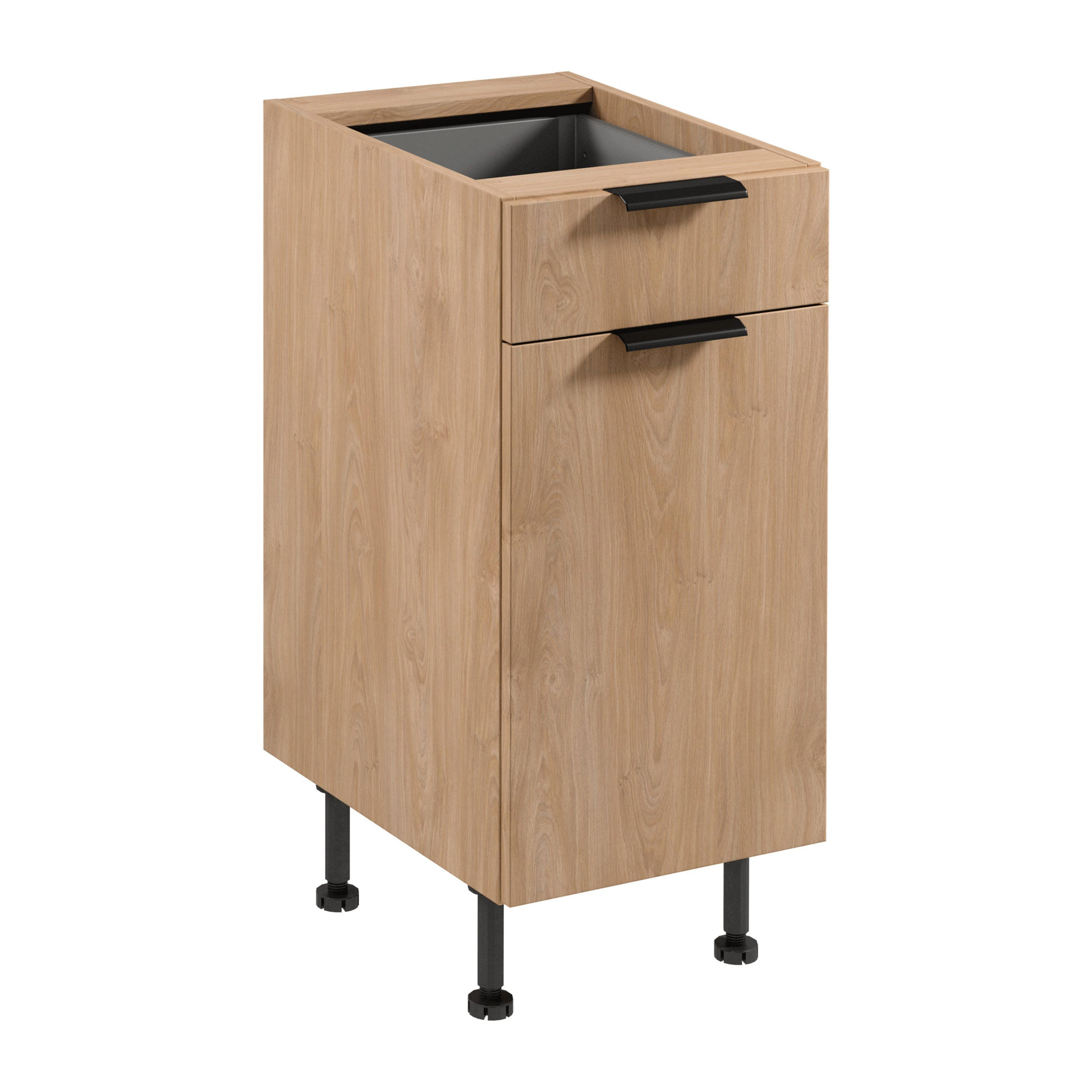 UNTERSCHRANK D40S1 P/L – Sorento – Sonoma Eiche - Sonoma Eiche, Holzwerkstoff (40/87/52cm) - ROYAL24_MARKT