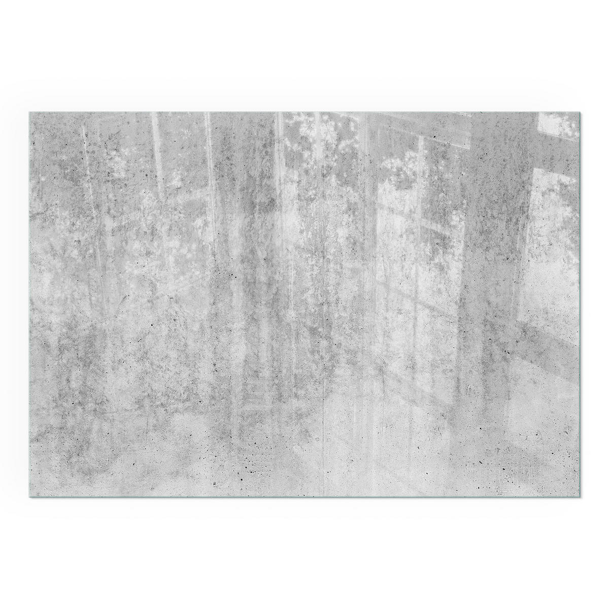 GLASPLATTE für Kamin 100x70 cm - Grau, Glas (100/70/0.4cm) - TULUP