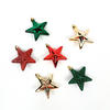 WEIHNACHTSBAUMSCHMUCK Sterne Kunststoff 6er-Set - Multicolor/Grün, Kunststoff (3/6.5/6.3cm) - Atmosphera Createur d´interieur