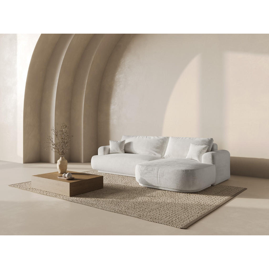 Thumbnail - Micadoni Schlafsofa, Creme, Textil, 5-Sitzer, L-Form, 271x174 cm, Hergestellt in Europa, Wohnzimmer, Sofas & Couches, Wo...