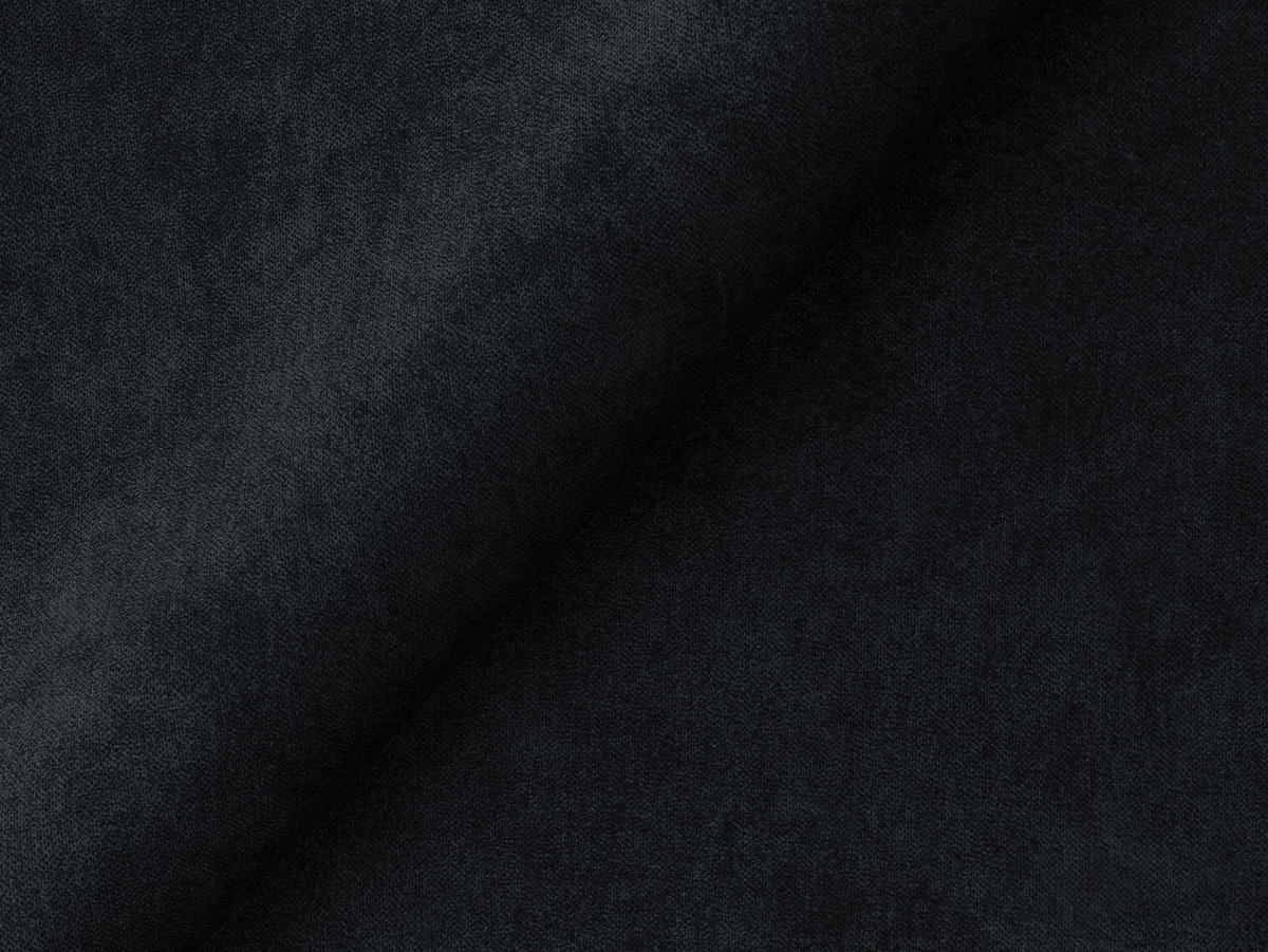 ECKSOFA Links Samt Stoff Blau - Türkis/Schwarz, Holzwerkstoff/Kunststoff (240/90cm) - Makamii