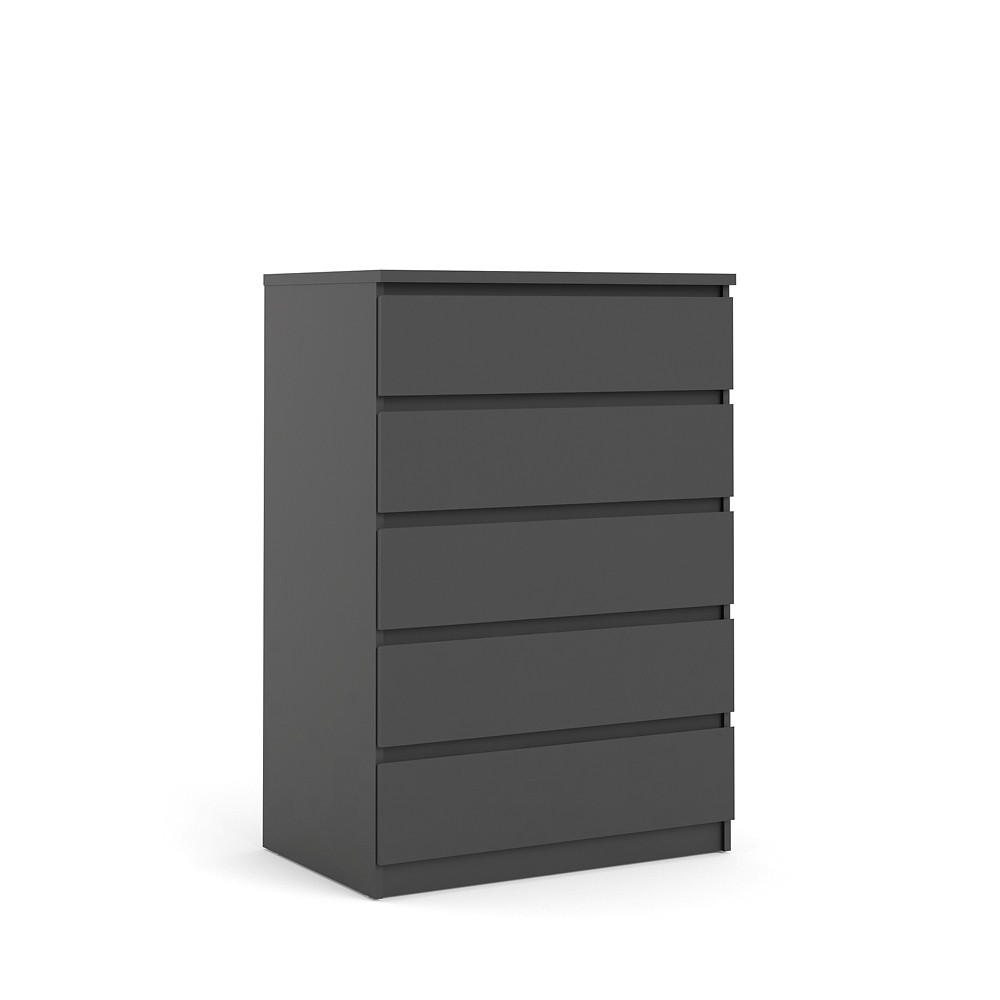 KOMMODE Schwarz - Schwarz, Holzwerkstoff (77/111/50cm) - ebuy24