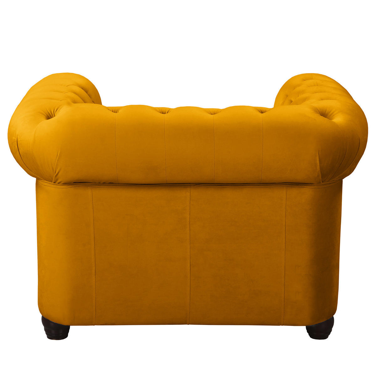 SESSEL - Gelb/Buchefarben, Buchenholz/Textil (104/72/86cm) - home24