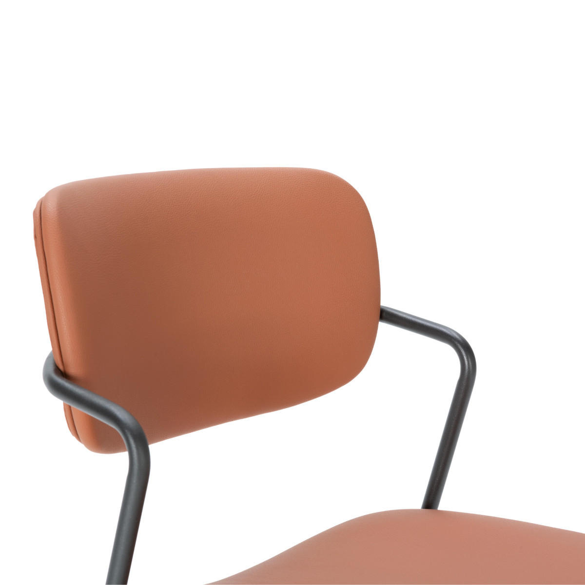 BARHOCKER Maika Rot 44/51/66 cm 2er-Set - Rot, Textil (51/66/44cm) - Drawer