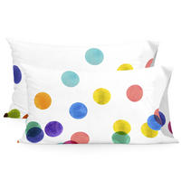 KISSENBEZUG confetti 50x75 cm (x2) mehrfarbig - Multicolor, Textil (50/75cm) - Happy Friday