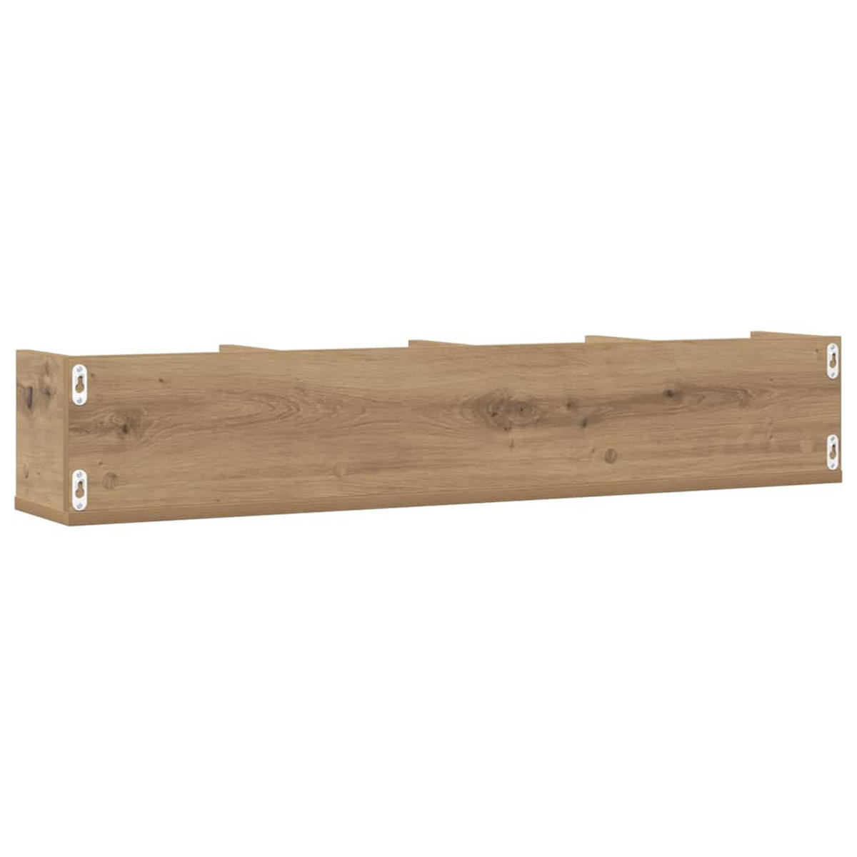 CD-WANDREGAL Artisan-Eiche 100/18/18 Cm Holzwerkstoff - Braun, Holzwerkstoff (18/18/100cm) - vidaXL