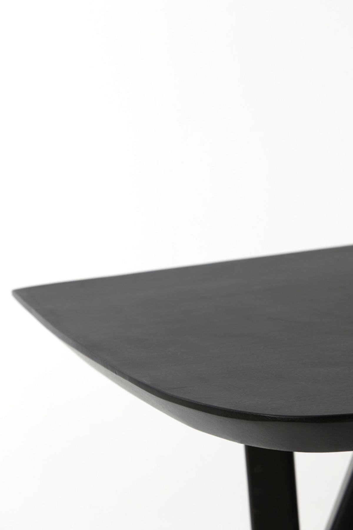 KONSOLENTISCH Quenza Schwarz 160/44/82 cm - Schwarz, Holz (44/82/160cm) - Light & Living