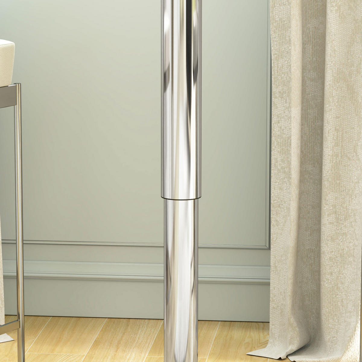 BARTISCH Weiß 1 Stück - Weiß, Metall (63/63/93cm) - GiPP