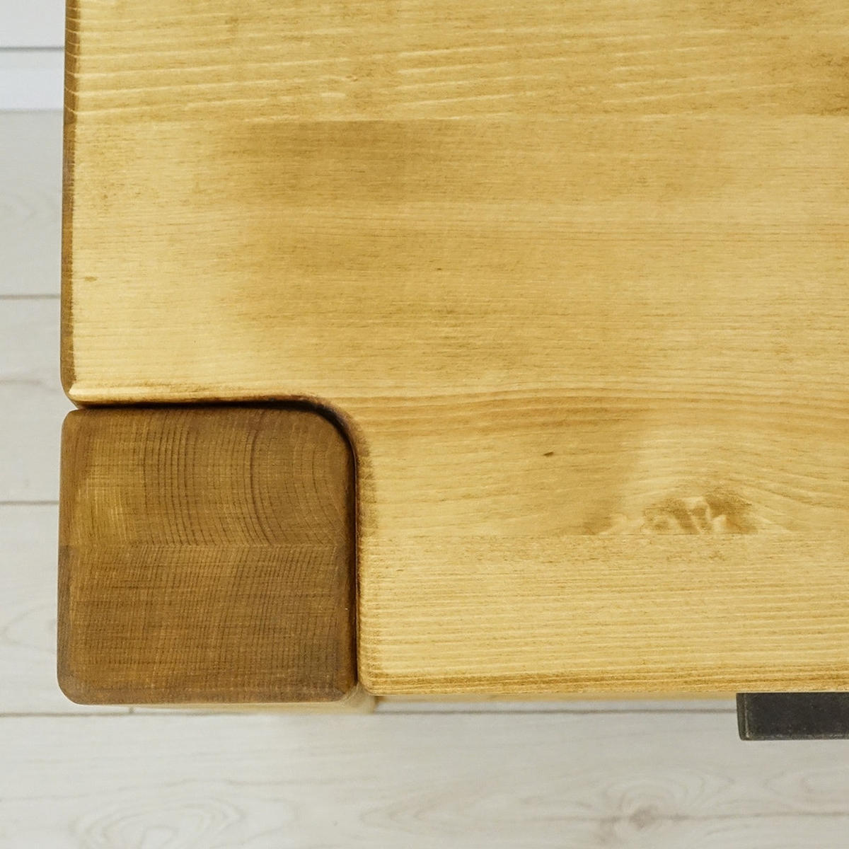 KOMMODE aus Massivholz SARA - Honig, Holz (90/85/45cm) - Seart