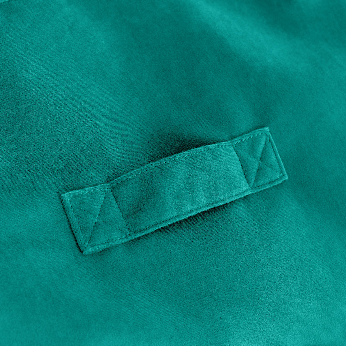 SITZSACK Natalia Samt Sessel mit Milano Fußhocker - Grün, Textil (70/65/70cm) - icon