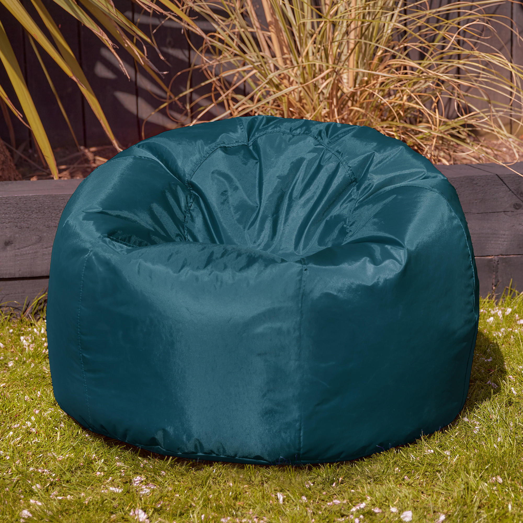 OUTDOORSITZSACK Klassisch - Grün, Kunststoff (85/50/85cm) - Veeva