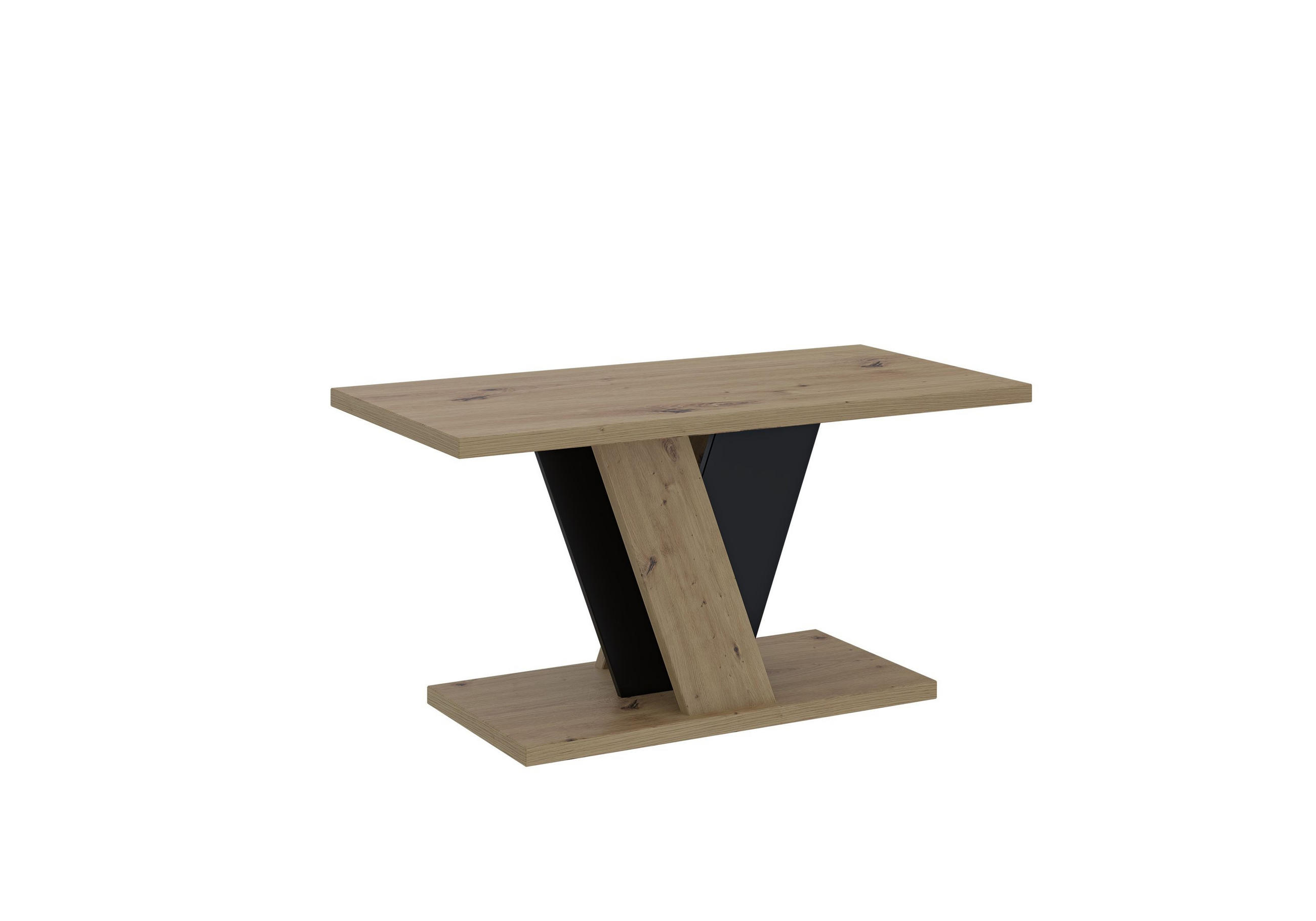 COUCHTISCH 110 cm Eiche Artisan - Eiche Artisan, Holzwerkstoff (70/110/60cm) - Home Collective