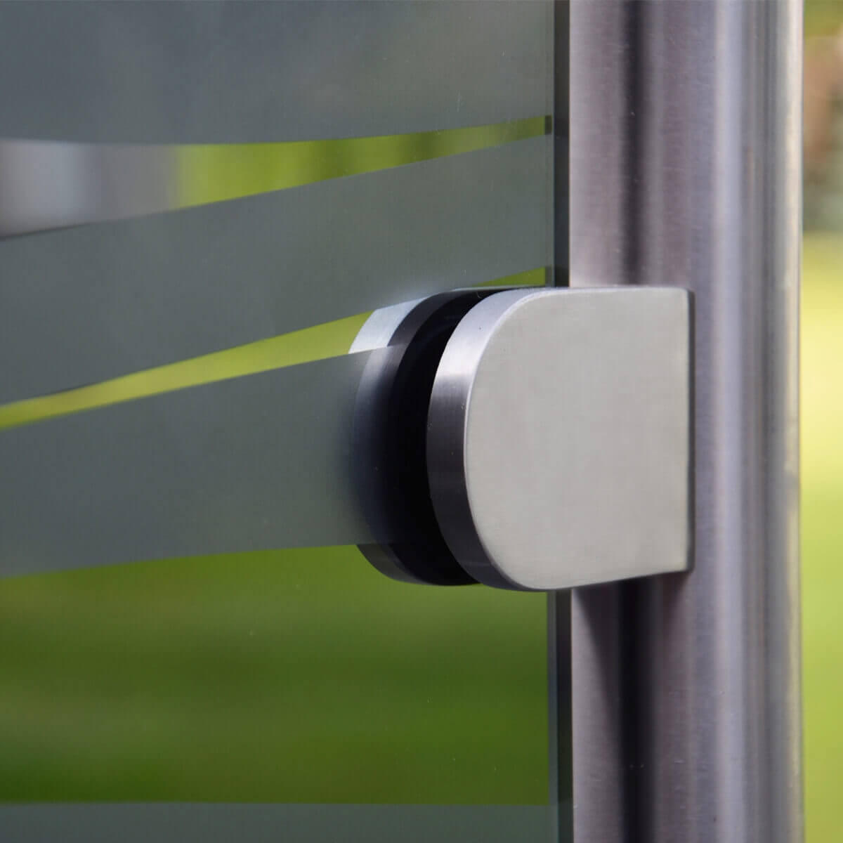WINDSCHUTZ MOBIL Transparent - Transparent, Metall (190/180cm) - glasprofi24