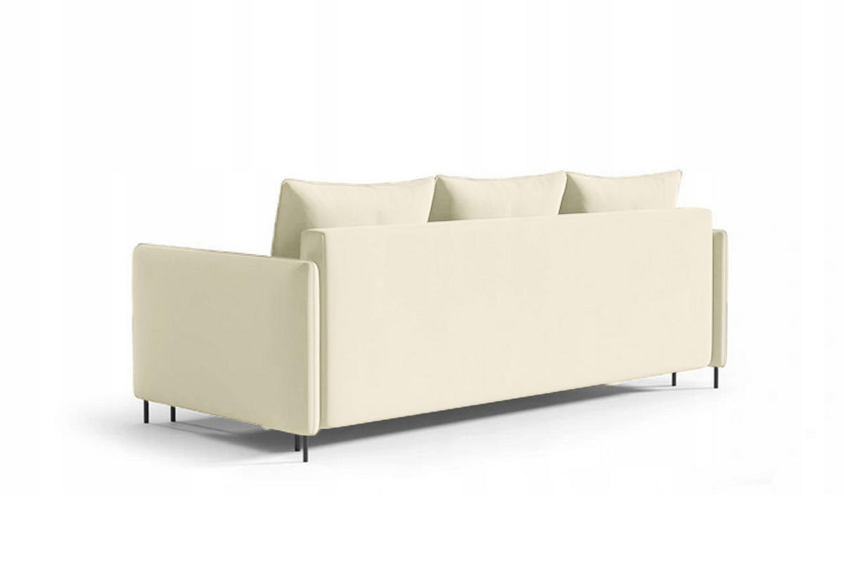 SCHLAFSOFA Belis in Beige - Beige, Holzwerkstoff/Textil (216/95/100cm) - Bettso