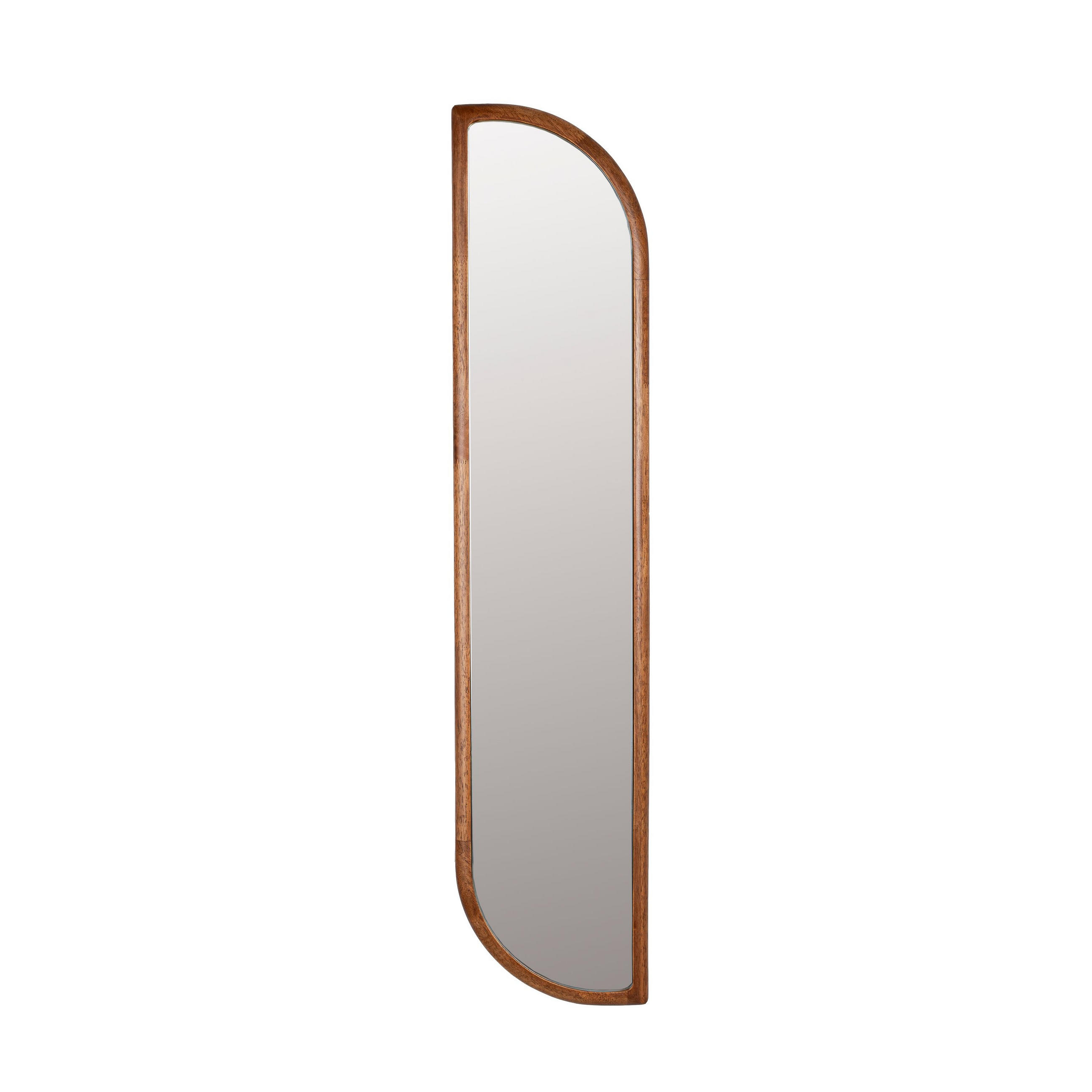 WANDSPIEGEL Nyko Spiegel/ Braun - Beige, Holz (26/120/2.5cm) - Housecraft Living
