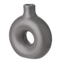 MINI-VASE (6er Set) Loopy - Grau, Stein (12cm) - Butlers