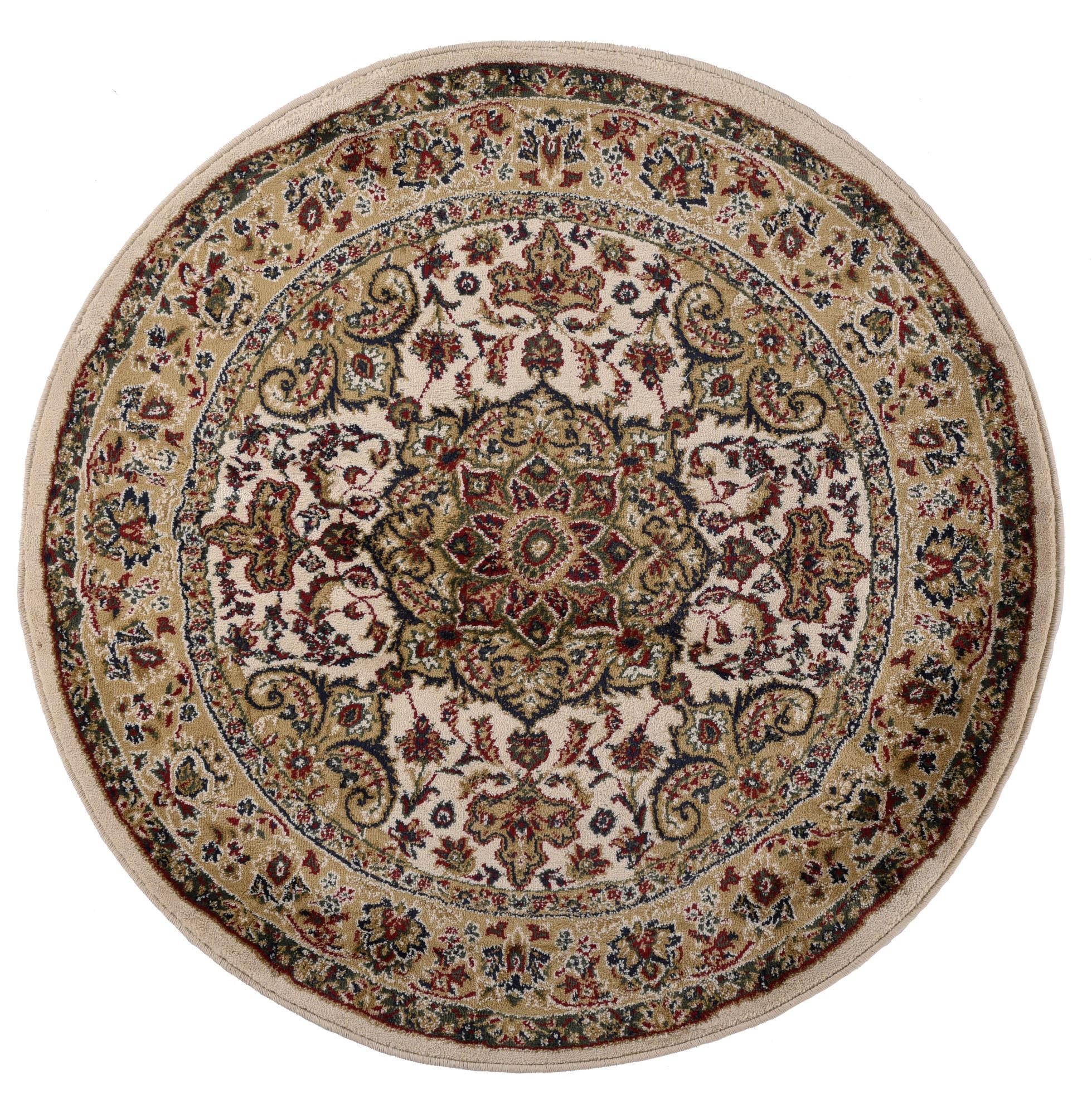 Gino Falcone Orientteppich Beige 200x200 cm