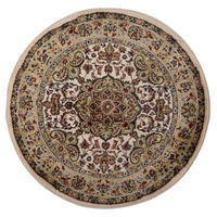 ORIENTTEPPICH Hamadan 133x133 cm - Beige, Textil (133/133cm) - Gino Falcone