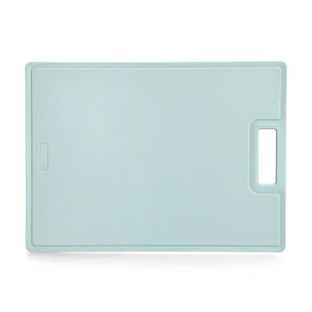 SCHNEIDEBRETT , Graublau - 38 x 28cm - Blaugrau, Kunststoff (38/28cm) - Zeller Present