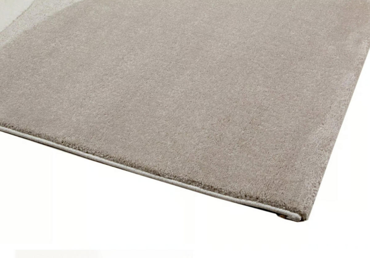 TEPPICH modern Flachgewebe BLANCO Beige 160 x 230 cm - Beige, Textil (160/230cm) - Novatrend