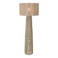 STEHLEUCHTE Diro Jute - Naturfarben, Naturmaterialien (46/46/135cm) - Urban Interiors