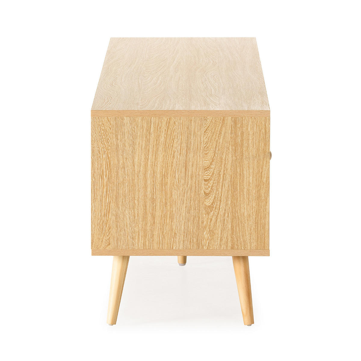 TV-ELEMENT Luna 2 türen Eichefarbe - Honigeiche, Holzwerkstoff (140/48/40cm) - VS Venta-stock