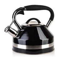 WASSERKESSEL Georg Schwarz 19.5/19.5/22 cm Metall - Schwarz, Metall (19.5cm) - Mondex