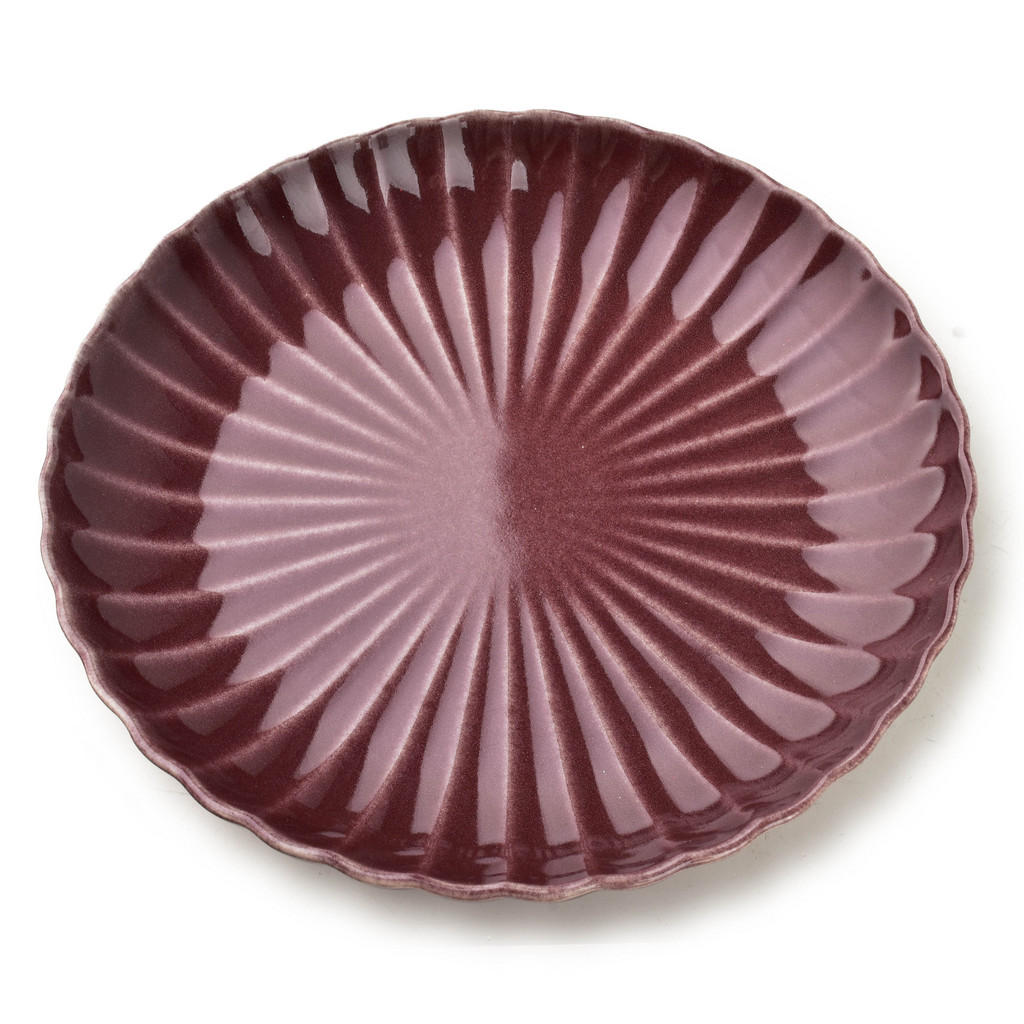 Mondex TALÍŘ, porcelán, tmavě červená