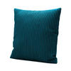KISSENHÜLLE Anafi 40x40cm PETROL - Petrol, Textil (40/40cm)